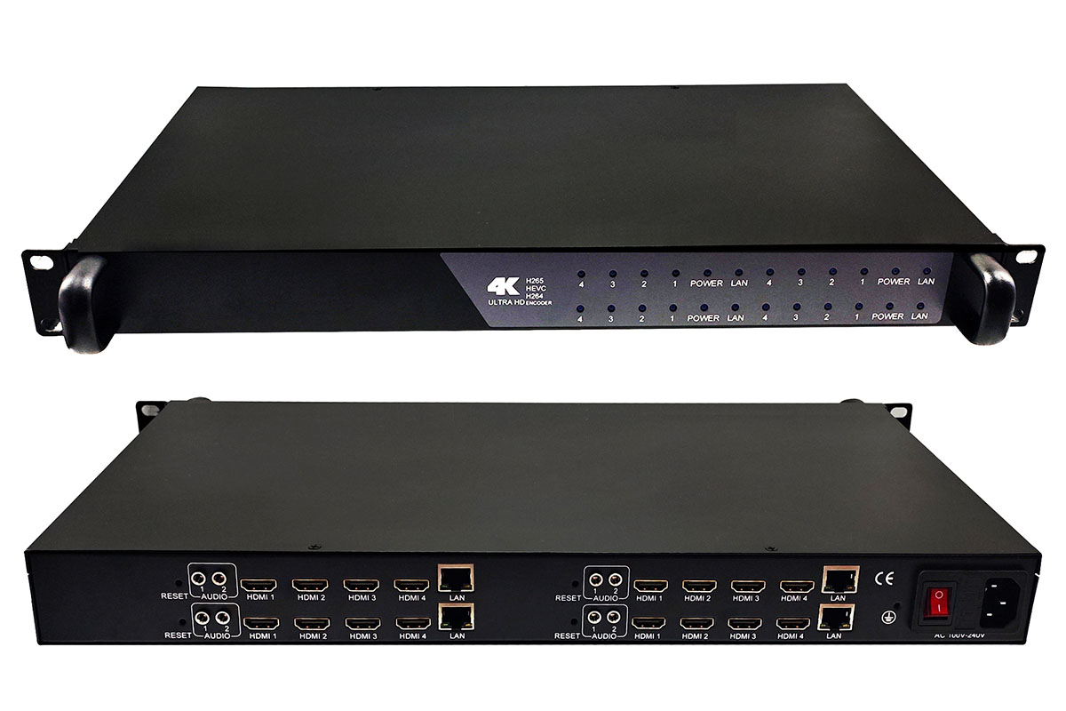 4K  HD video encoder  16 channels